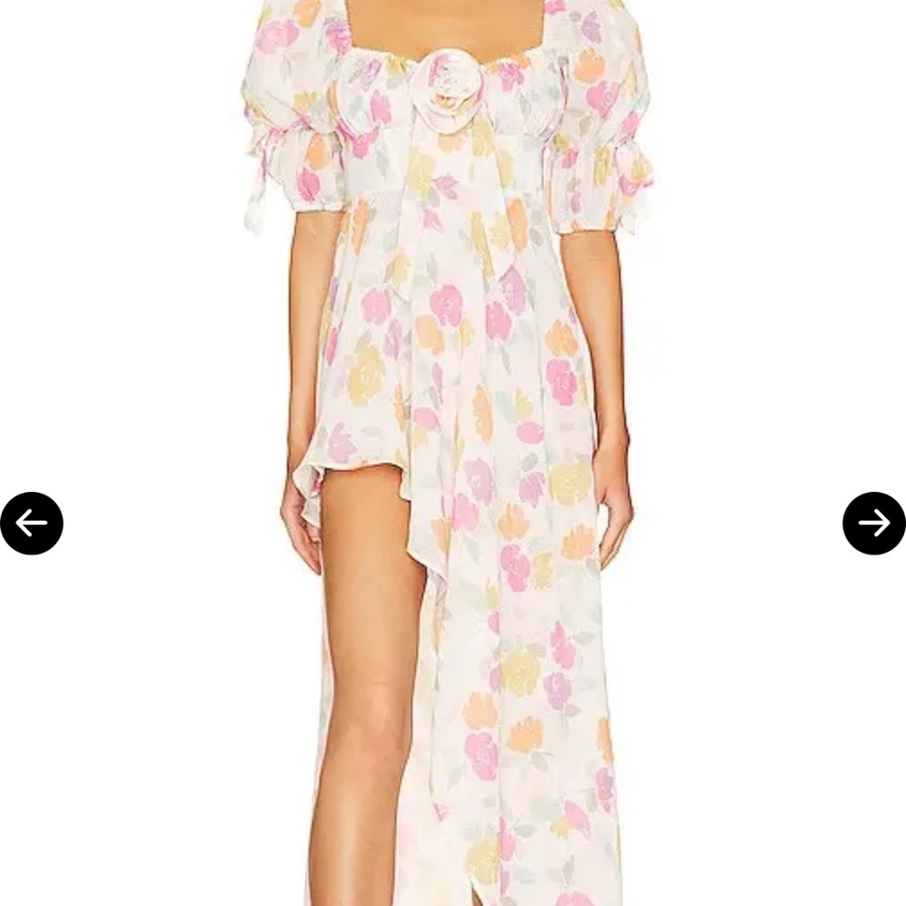 For love and lemons petal maxi Dress